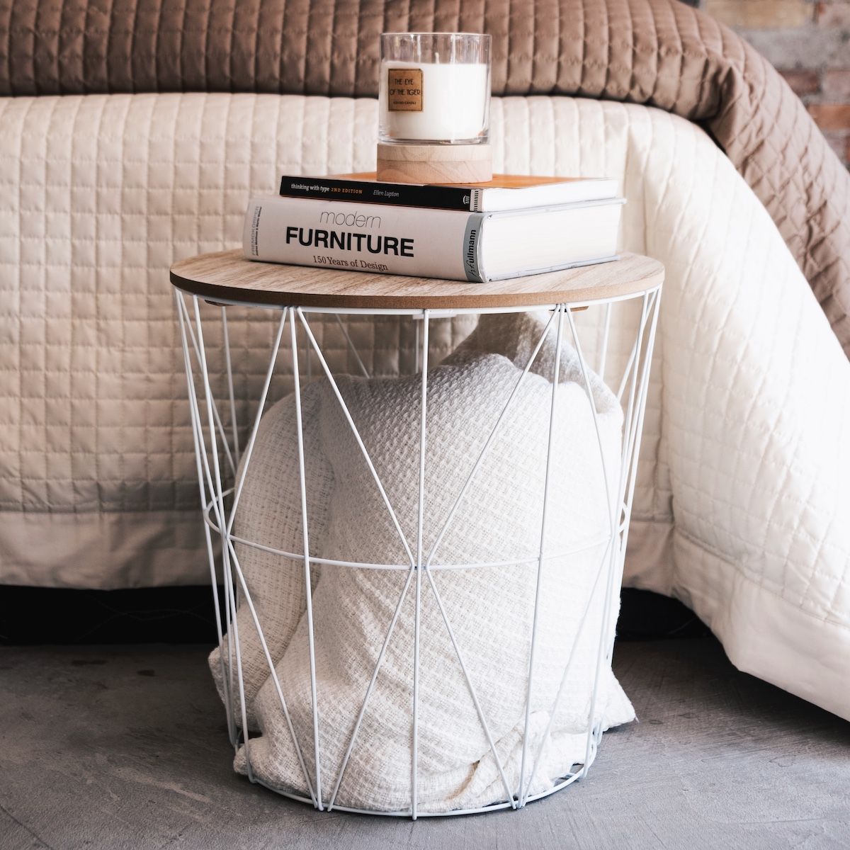 Yara Accent Table with Storage