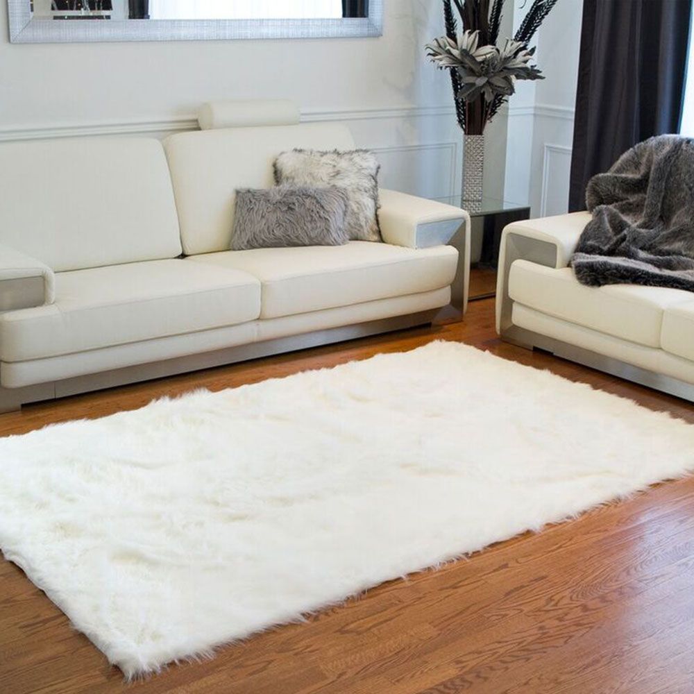 Hudson Faux Fur Sheepskin Rug